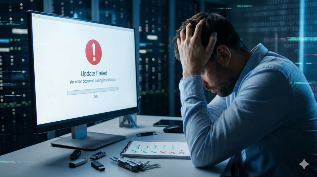 Nefunkčný Windows Update - ako ho opraviť