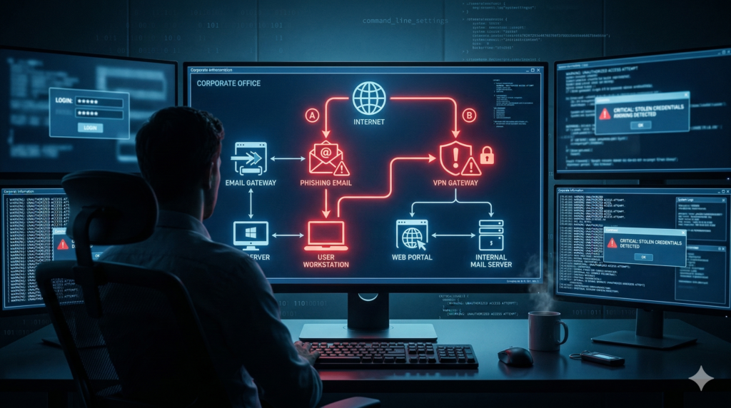 Initial Access - ako prebieha 2. fáza kybernetického útoku