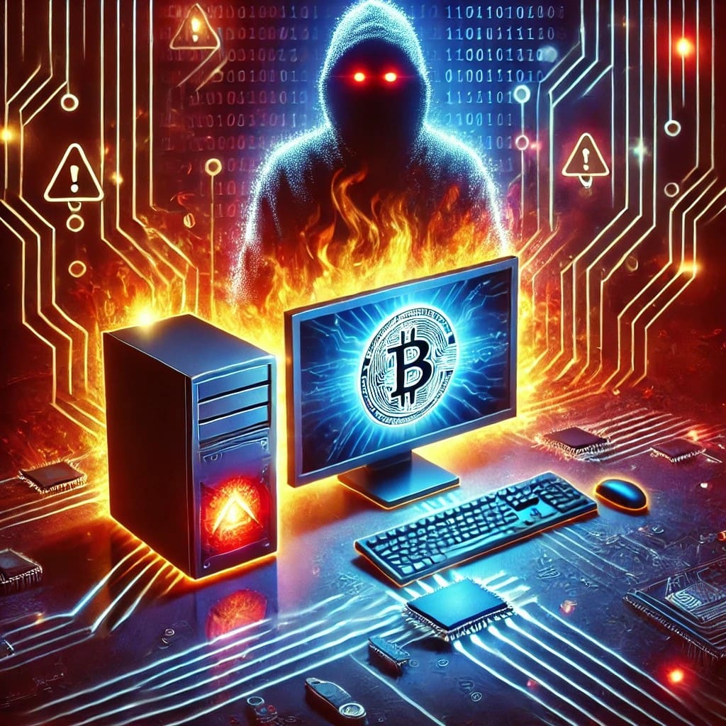 Malware na ťaženie kryptomien : Cryptojacking Malware na ťaženie kryptomien