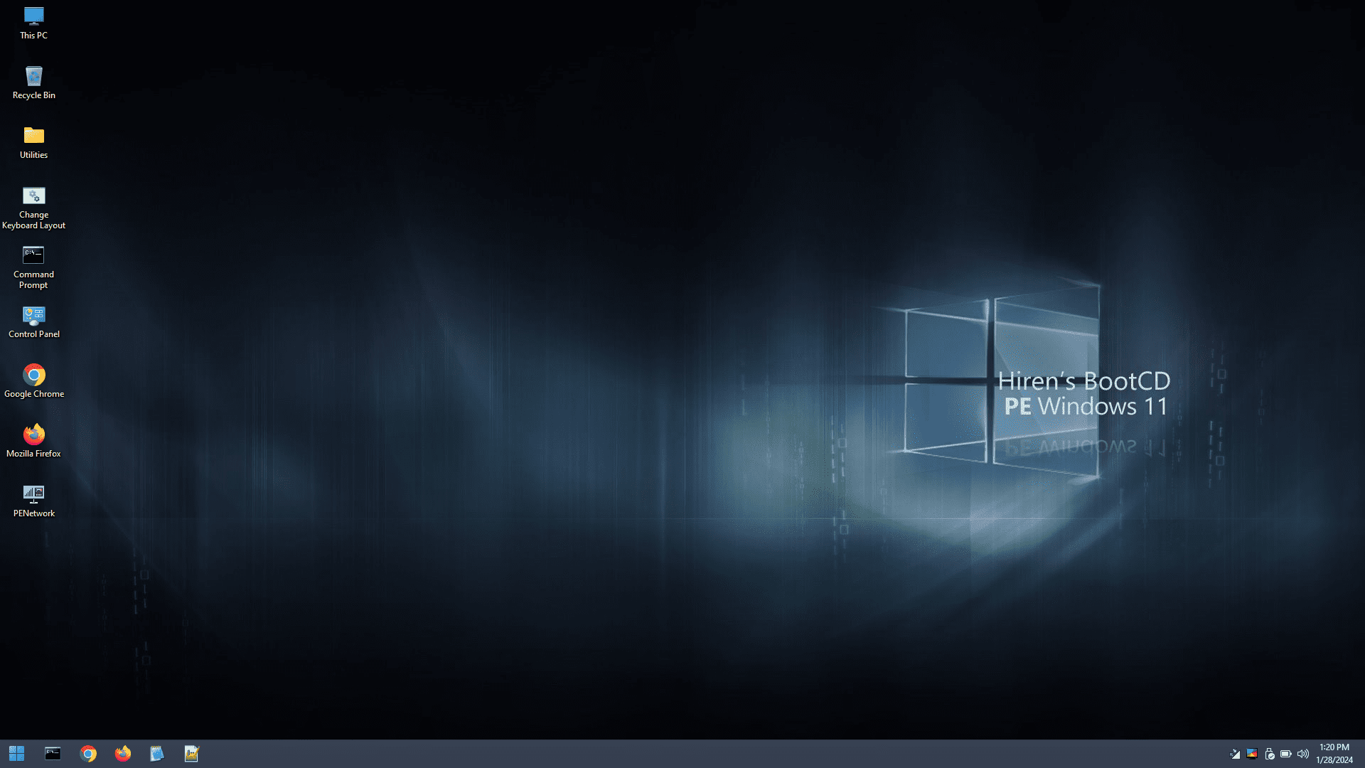 Záchrana systému s Hiren’s BootCD Záchrana systému