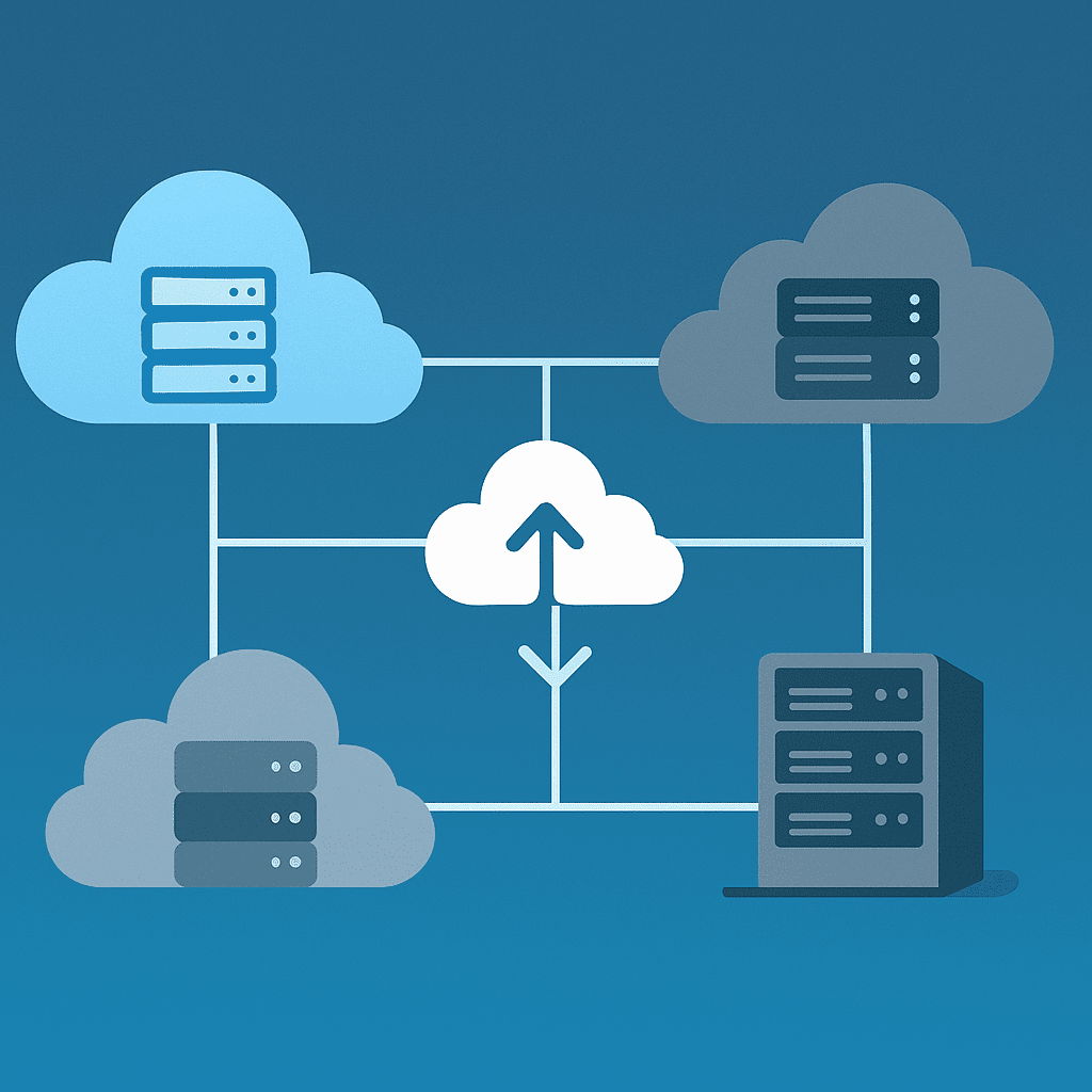 funguje hybridný cloud