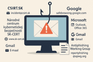 Kde nahlásiť phishing