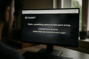 výpadky chatgpt