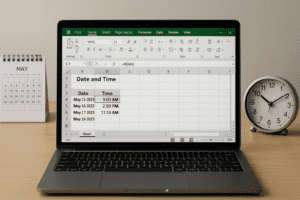 Dátum a čas v Exceli