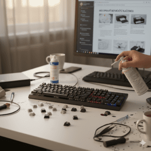 Nefunkčná klávesnica