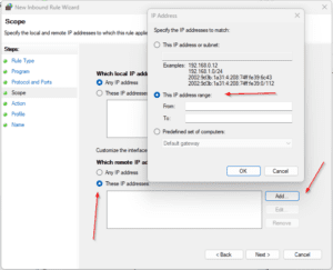 Windows Defender - pridanie IP
