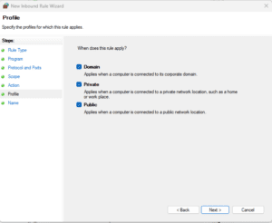 Windows Defender - Profil
