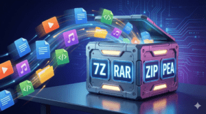 ZIP vs RAR vs 7z - čo sa oplatí