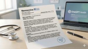 ChatGPT Health : Kompletný sprievodca + bezpečnostné tipy anonymizovaná lekárska správa - fiktívna / vzor