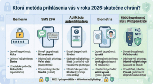 Infografika - ktorá metóda dvojfaktorého overovania je najlepšia