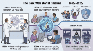 Vznik darkwebu : Ako a prečo vznikol? Pozri si históriu od úplného začiatku História temného webu - vývoj