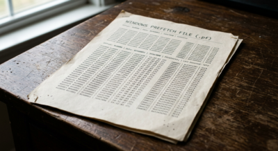 Windows Prefetch súbory - všetko o nich